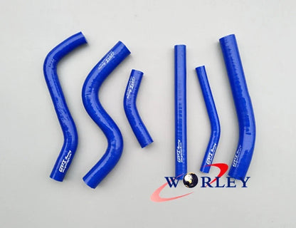 Silicone Radiator Hose Kit for Yamaha YZ250 (1993-1995) - Blue