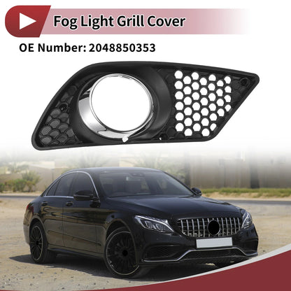 Front Right Fog Light Grill for Mercedes-Benz C300 (2008-2012)