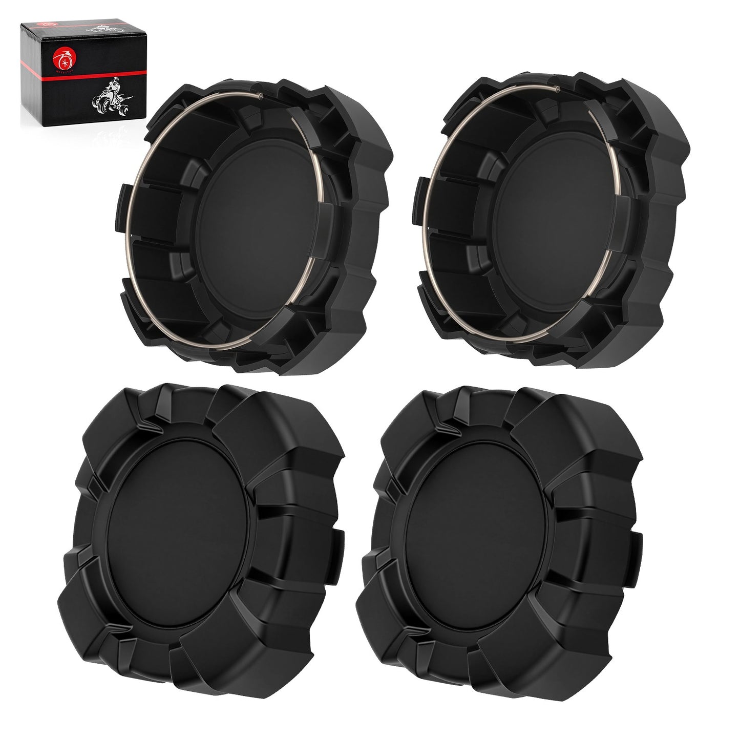 Set of 4 Wheel Center Caps for Polaris General 1000 (2016–2025)