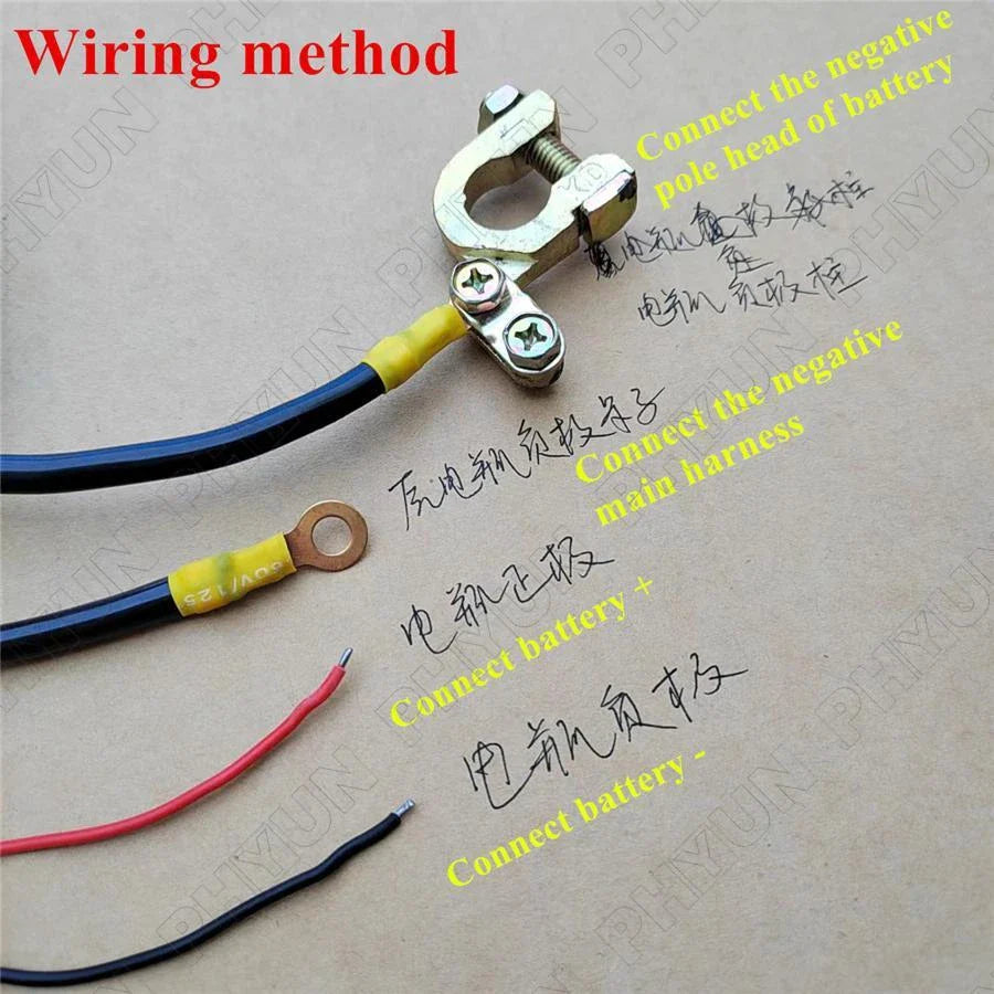 Integrated Wireless Car Battery Isolator 12V 200A for Universal
