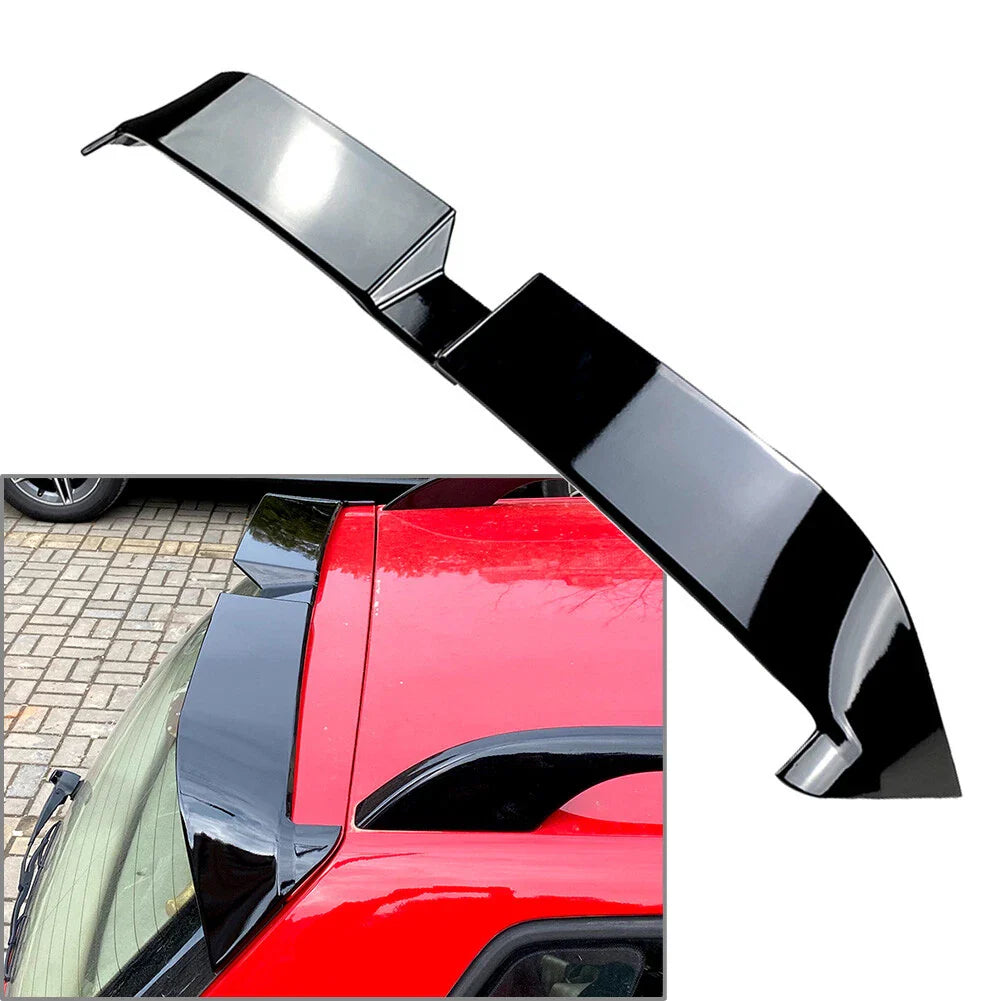Rear Roof Spoiler Tail Wing for VW Polo MK4 2003-2008 Black ABS