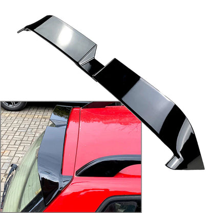 Rear Roof Spoiler Tail Wing for VW Polo MK4 2003-2008 Black ABS