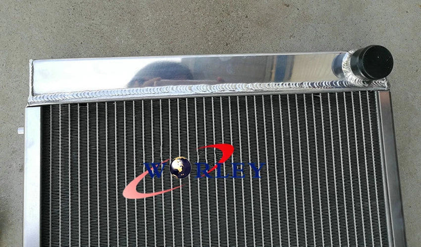 Aluminum Radiator with Fan for Land Rover Defender Discovery Range Rover (200TDI)