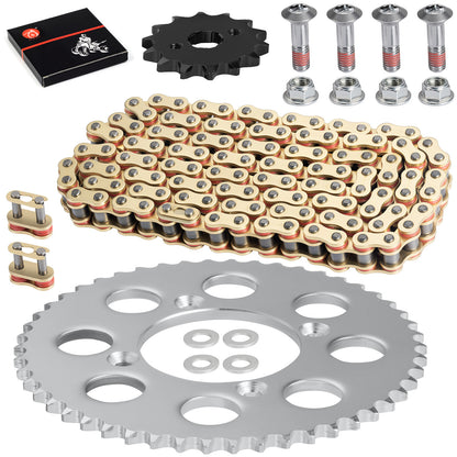 Sprocket Chain Set for Honda XR100R CRF100F (2004–2019) 14T/50T 428VM-X X-Ring