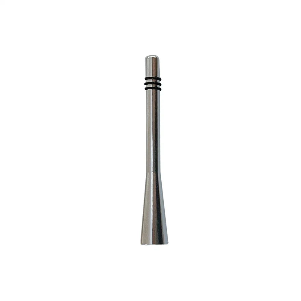 8cm Short Stubby Antenna Aerial AM/FM Radio Mast for Universal Car Silver