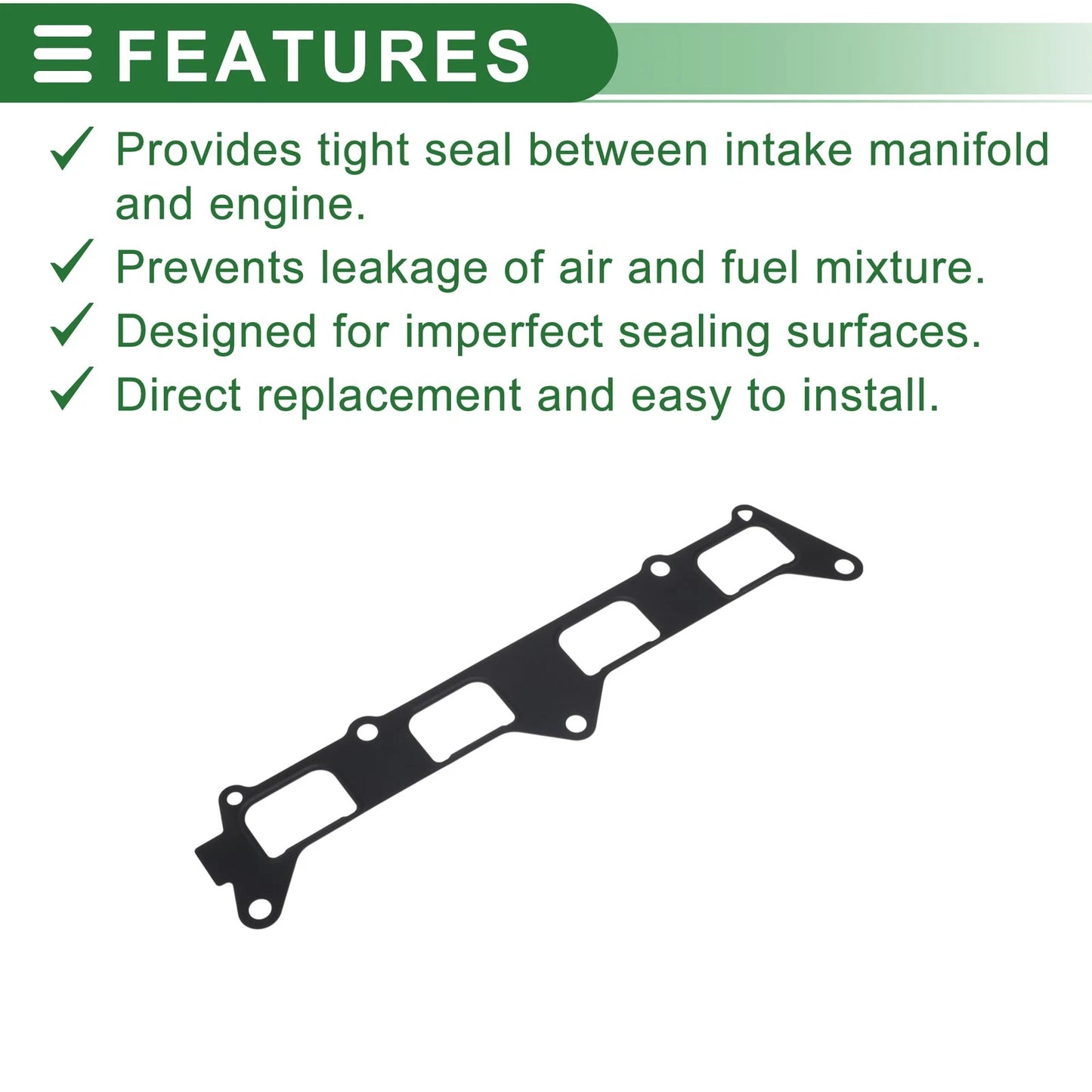 Engine Intake Manifold Gasket for Volkswagen Passat (2007–2010) No. 036129717L