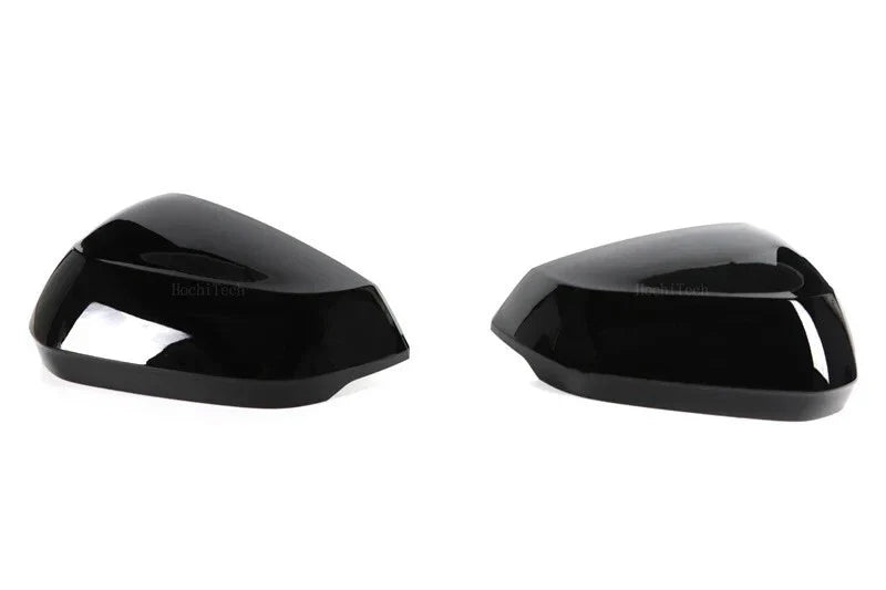 Pair Gloss Black Side Mirror Cap Covers for Audi Q2 / Q3 (2016–2025)