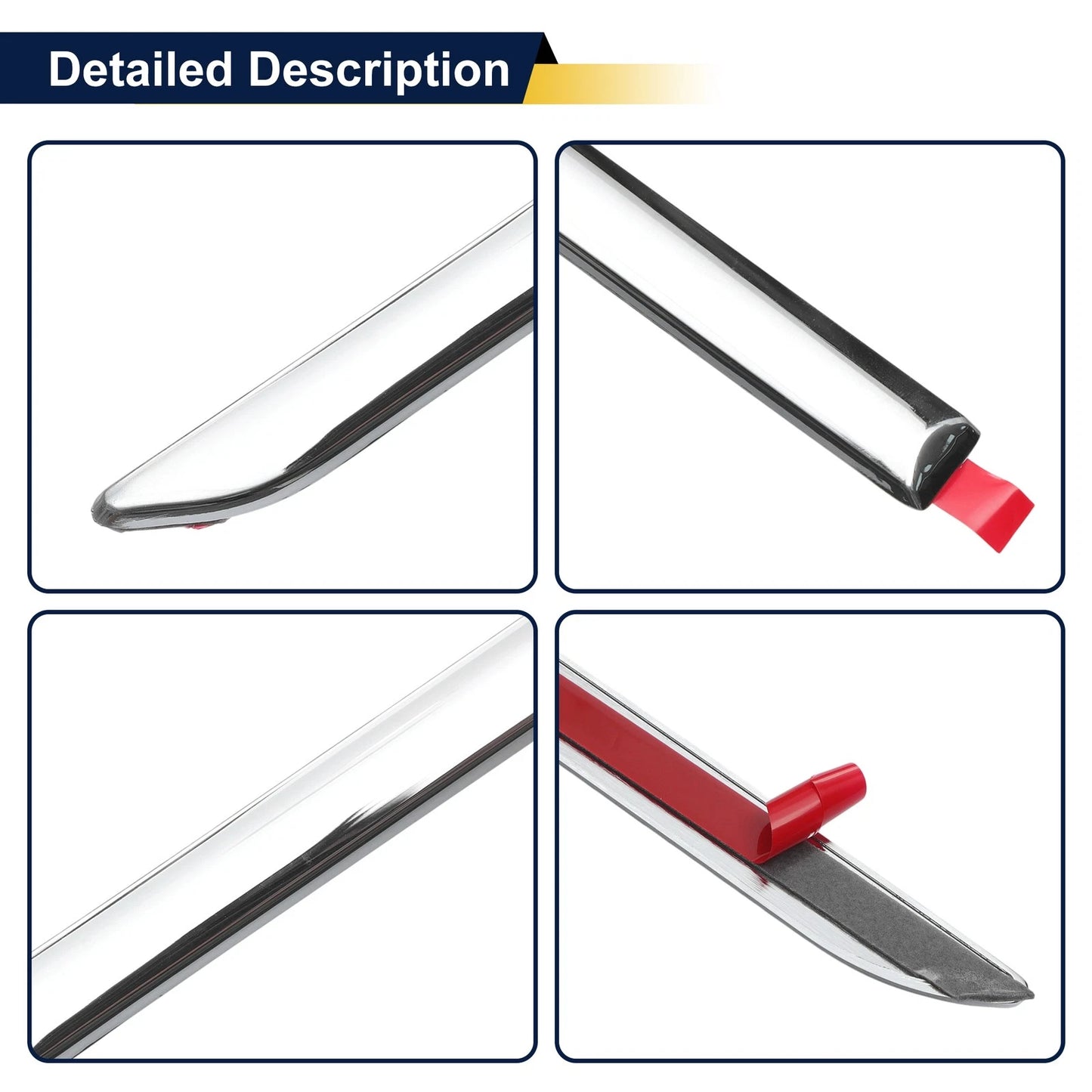 Door Garnish Trim No.2126908162 for Mercedes-Benz E-Class (2010–2013)