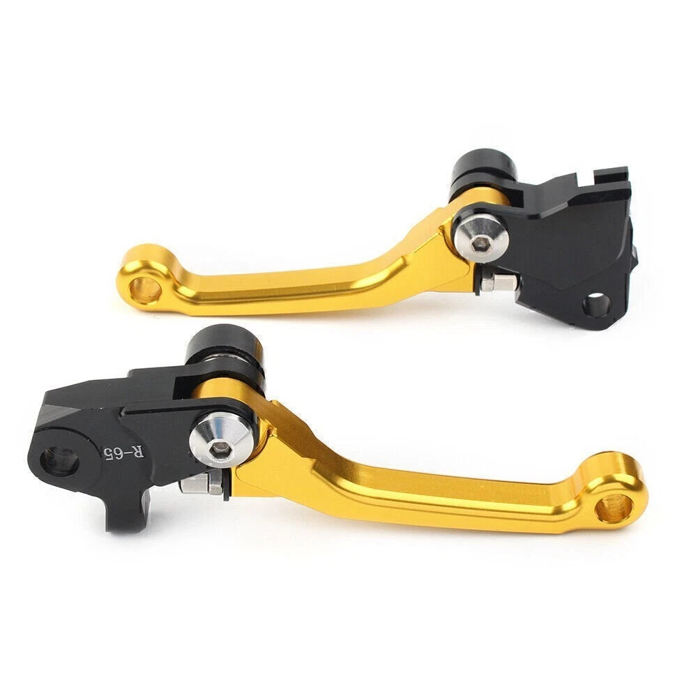 Pivot Brake Clutch Levers for Yamaha YZ 250F YZ 426F YZ 450F (2009–2020) Gold