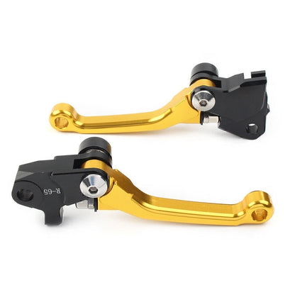 Pivot Brake Clutch Levers for Yamaha YZ 250F YZ 426F YZ 450F (2009–2020) Gold