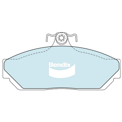 Set of 4 Bendix Front Disc Brake Pads for Holden HJ HQ HX HZ WB (1971–1985)