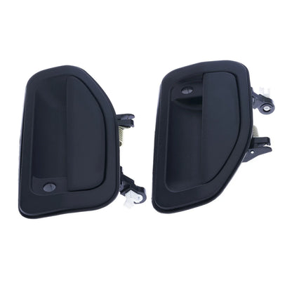 Door Handle Outer 2 x Black Front Left+Right for Mitsubishi Fuso (2005–2020)