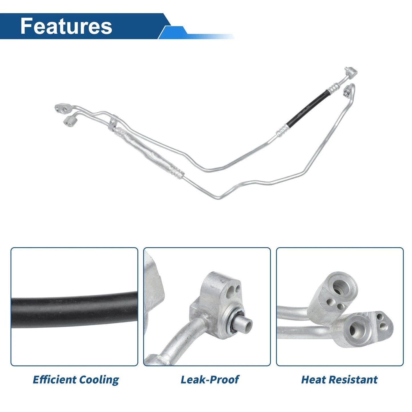 A/C Refrigerant Liquid Hose for BMW X1 (2015–2019) No. 64506993436