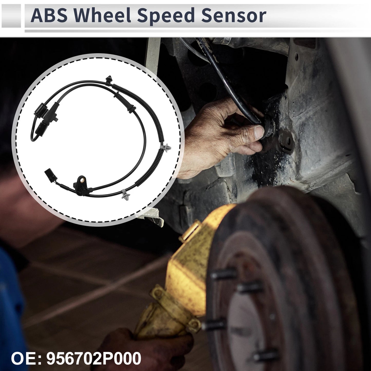 ABS Wheel Speed Sensor No. 956702P000 for Kia Sorento (2011–2012)