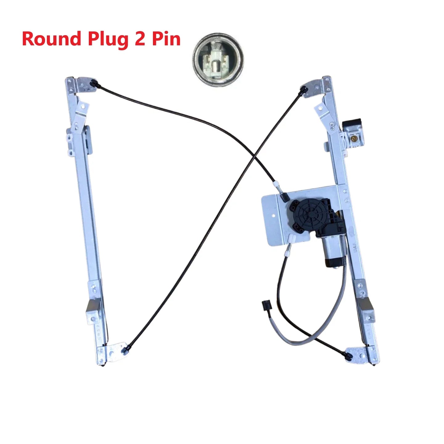 Front Left Window Regulator W/ Motor 2 Pins for Peugeot Expert, Fiat Scudo (2007–2015)