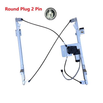 Front Left Window Regulator W/ Motor 2 Pins for Peugeot Expert, Fiat Scudo (2007–2015)