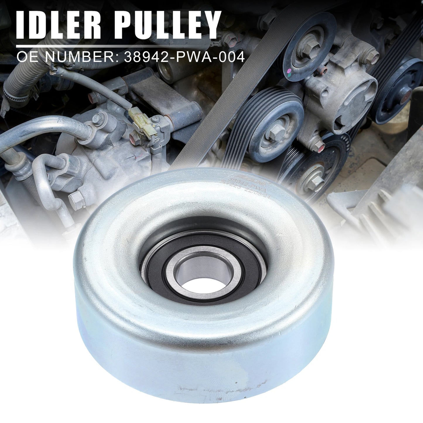 Drive Belt Idler Pulley for Infiniti M45 (2003–2010) 38942-PWA-004