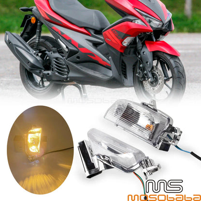 Turn Signal Amber Light Indicator Lamps for Yamaha NVX155 Aerox155 (15-19)