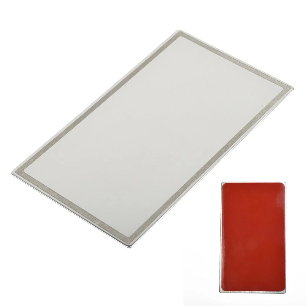 Stick On Self Adhesive Sun Visor Glass Mirror Make Up Mirror for Vehicle