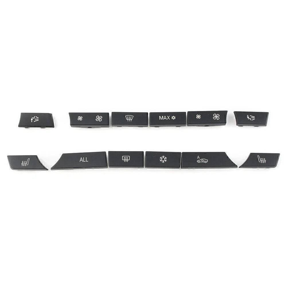 12 Button Key Caps for BMW 5 6 7 Series F01 F12 (2008-2017)