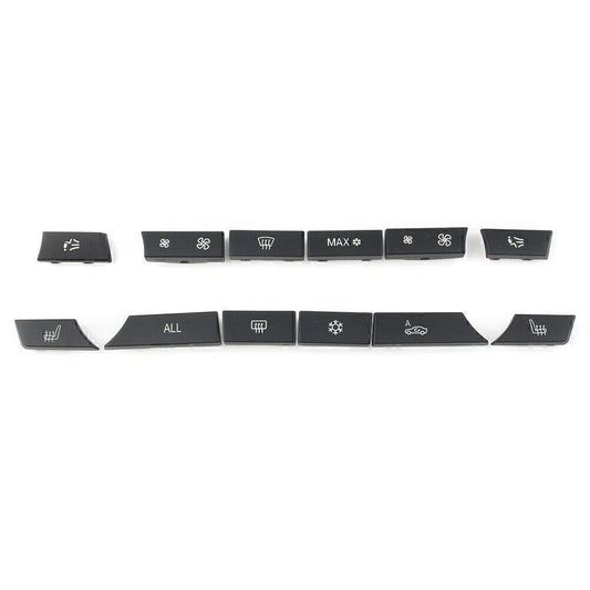 12 Button Key Caps for BMW 5 6 7 Series F01 F12 (2008-2017)