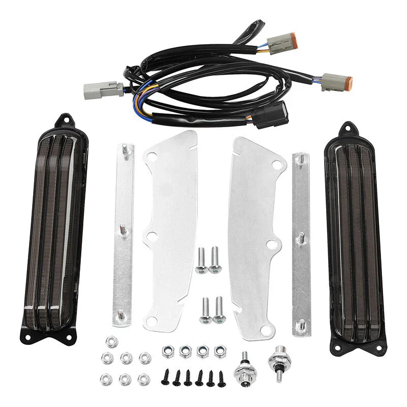 Smoked LED Brake Turn Light for Harley Touring (2014-2024)