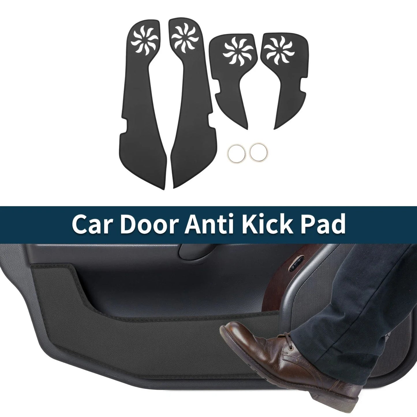 Car Door Anti Kick Pad Sticker Protector for Chevrolet Malibu (2016-2025)