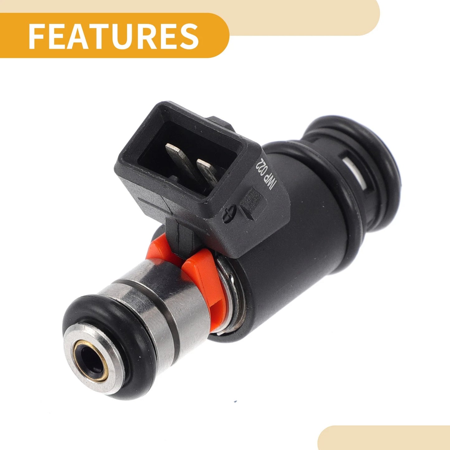 1 Pc Fuel Injector No. 04E906031E for Volkswagen EuroVan (1997–2000) V6 2.8L