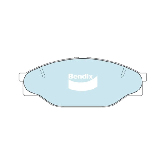 4WD Front Disc Brake Pad Set for Toyota Hiace (1989–2005)