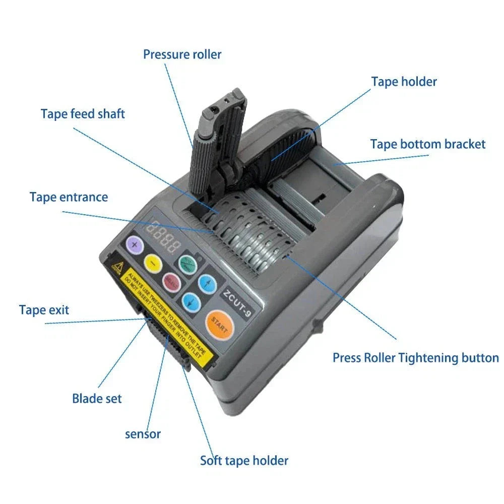 Self-Adhesive Electric Tape Dispenser