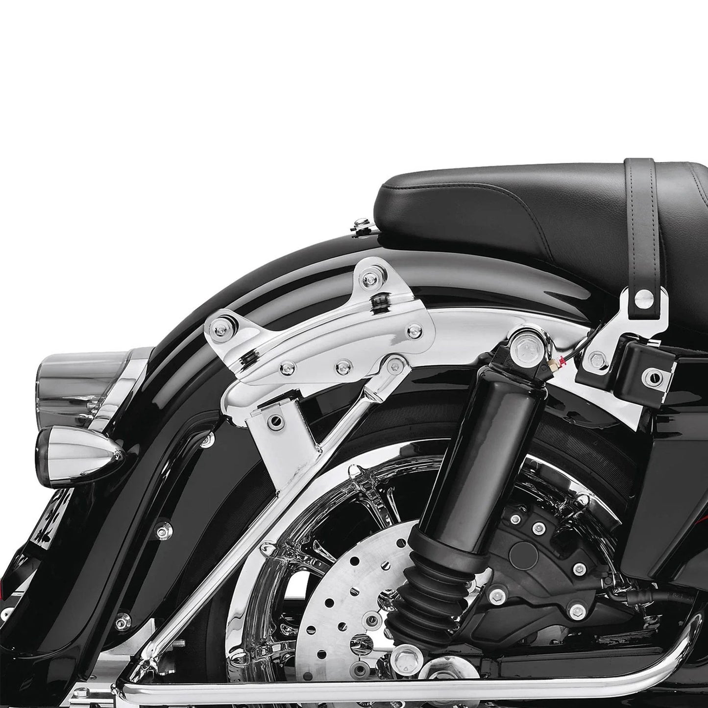 Chrome 4 Point Docking Kit for Harley Touring Electra Glide (2009 - 2013)