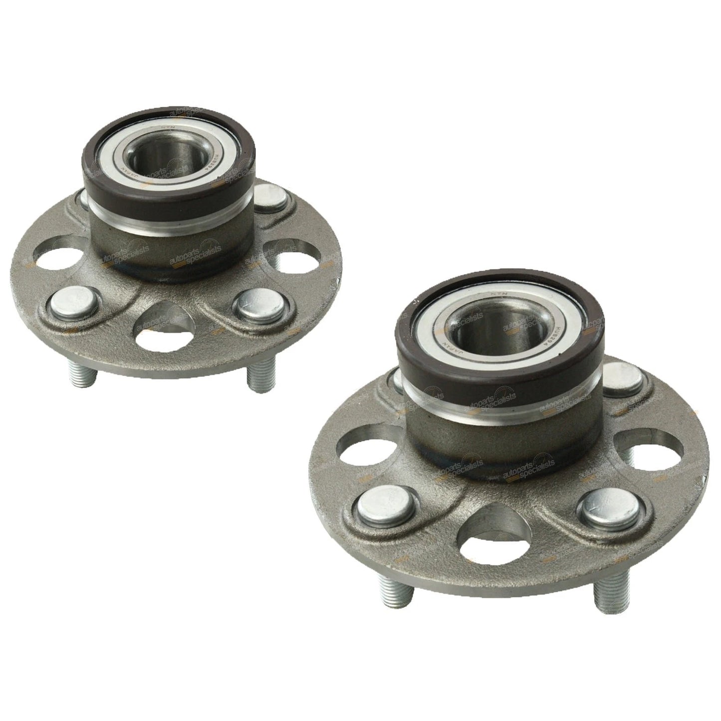 2X Rear Wheel Bearing Hubs for Honda Jazz (2002–2008)