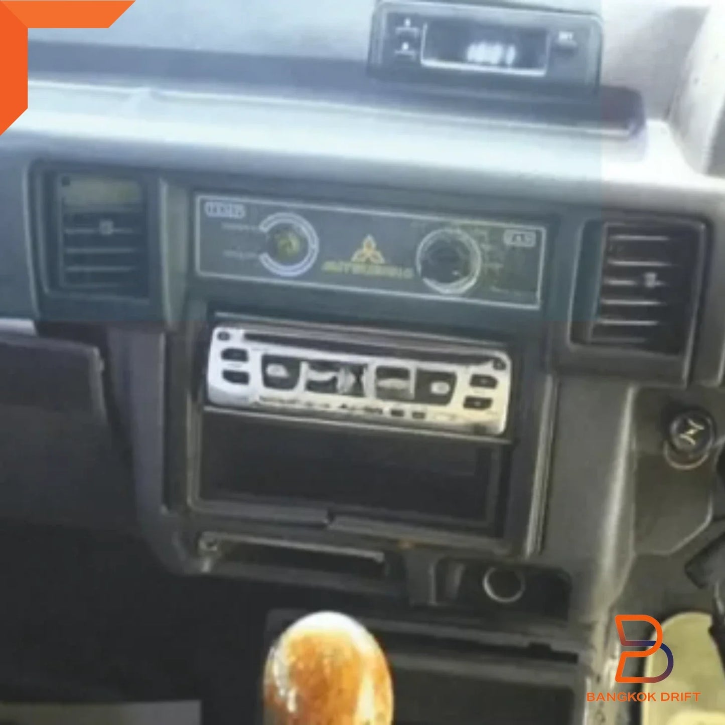 Blue Radio Dashboard Panel Trim for Mitsubishi Trion Ute (1986-1996)