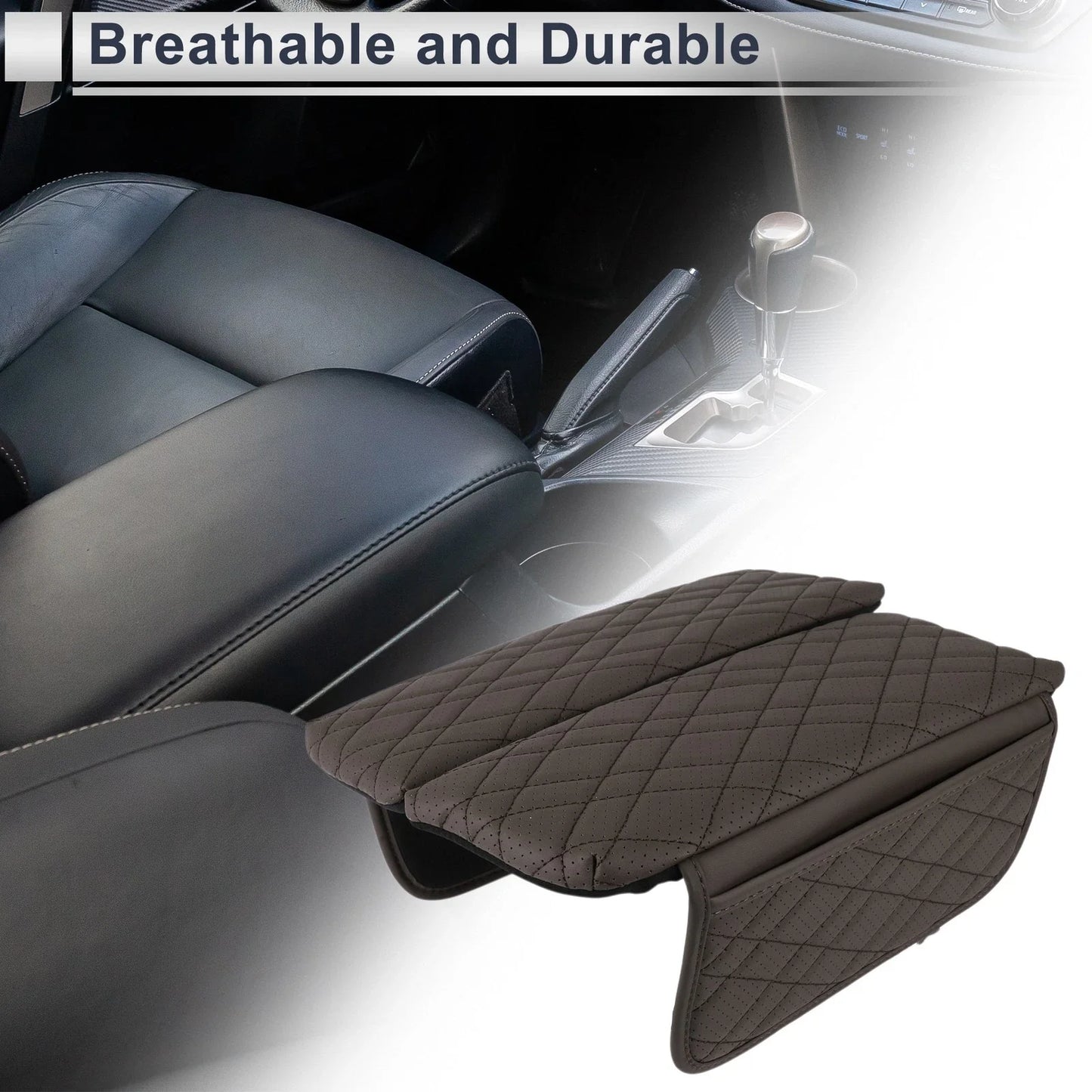 Center Console Cover with Storage Bag for BMW X7 (2019-2023)