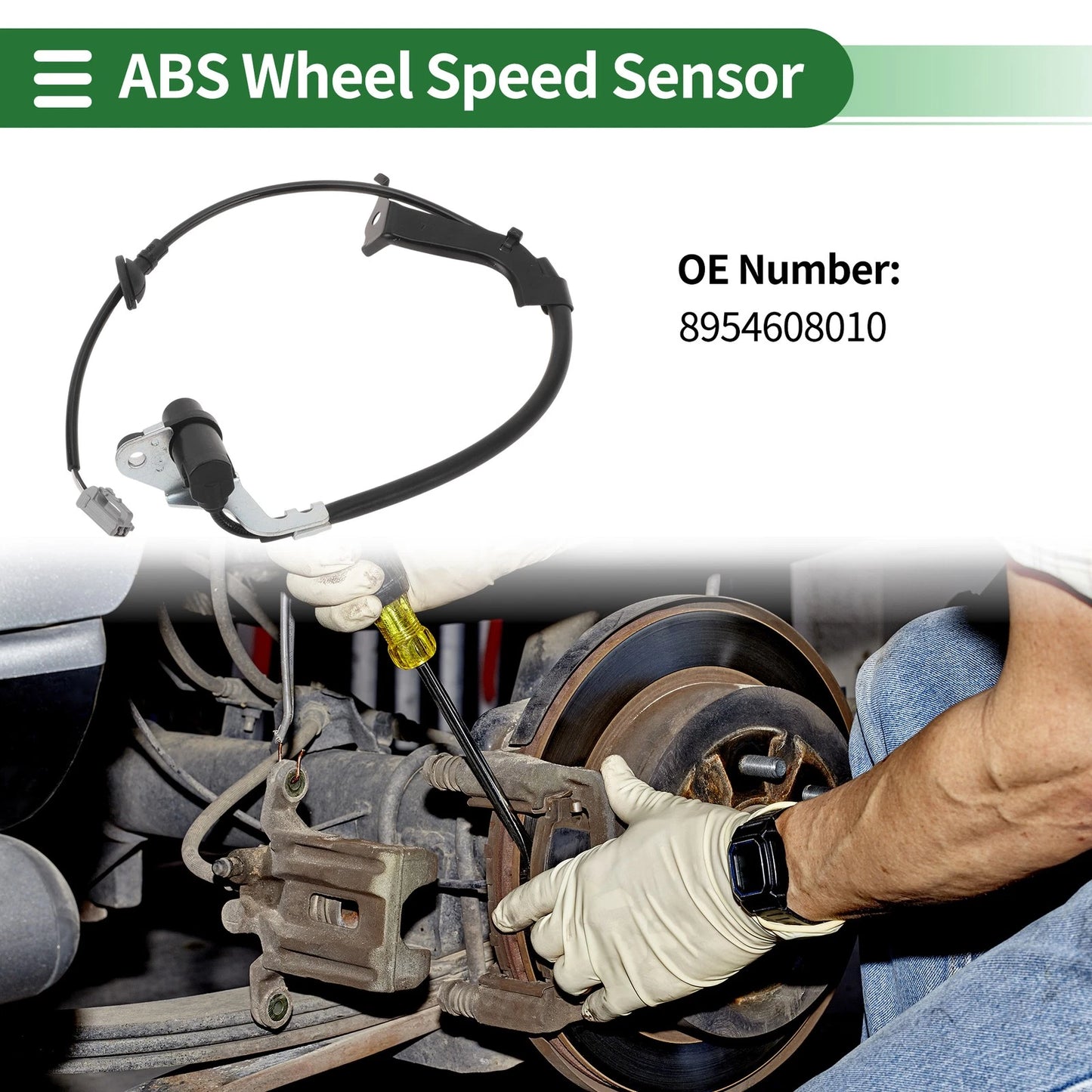 ABS Wheel Speed Sensor No. 8954608010 for Toyota Sienna (2004–2010)