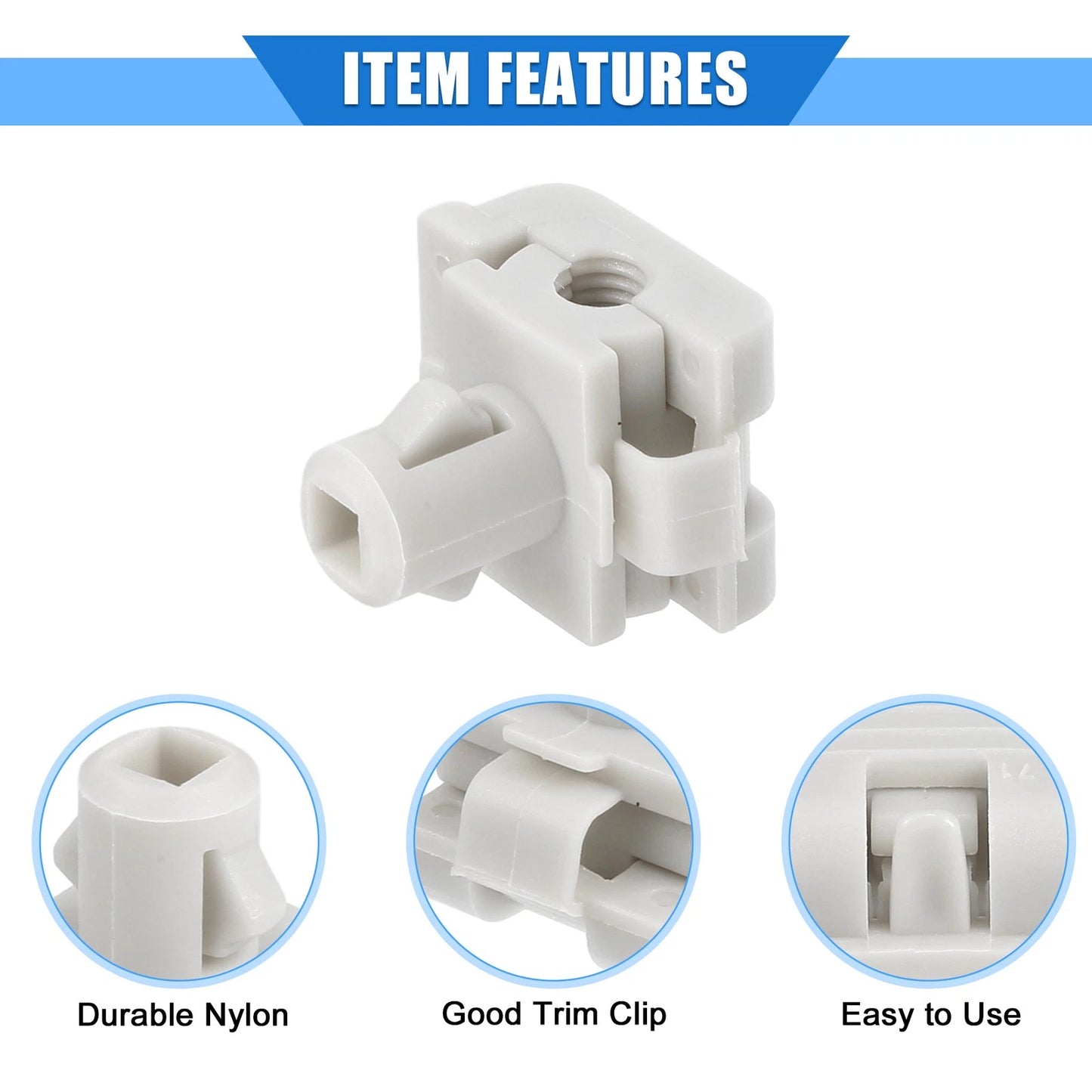 8X Tailgate Door Lock Rod Latch Clips for Chevrolet Astro (1994–2005)