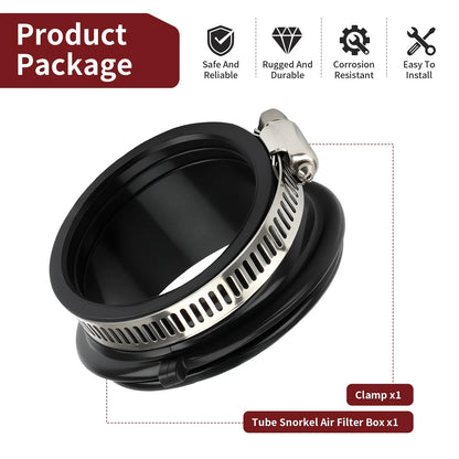 Snorkel Tube Boot for Honda TRX420 Rancher (2007–2014)