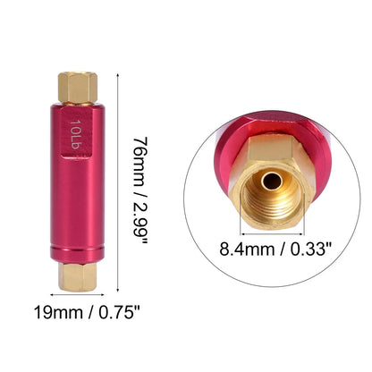 10LB Residual Valve for Racing Brake for Drum - Red