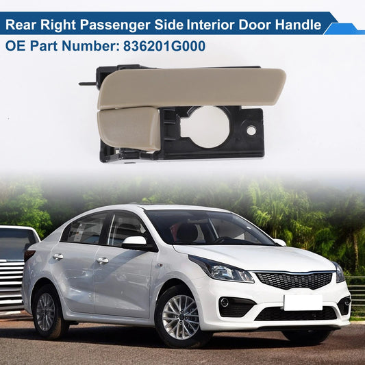 Interior Door Handle for Kia Rio (2007–2011) No. 836201G000 Beige Black