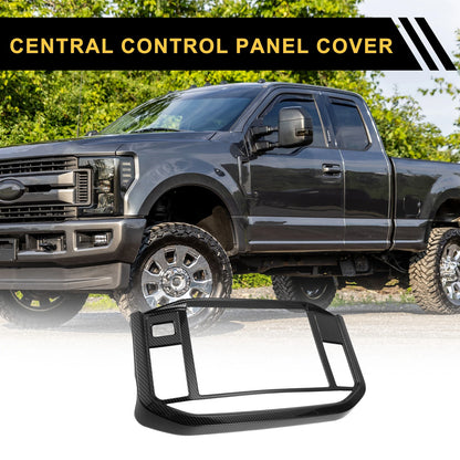 GPS Panel Sticker Cover Set for Ford F-150 (2021–2024) Black