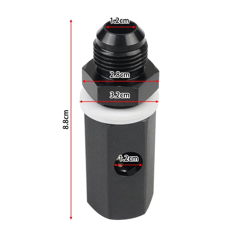 10AN Male Fuel Cell Tank Vent Valve for Fuel Systems