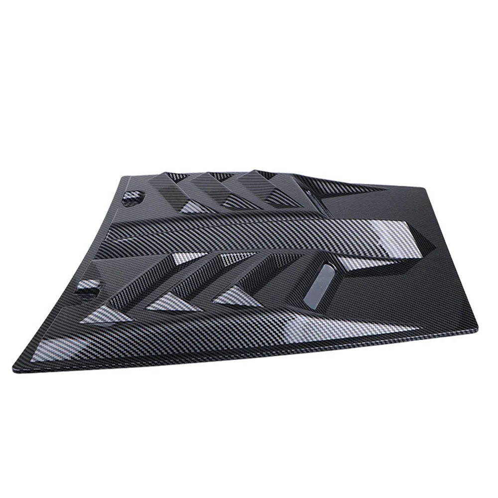 Carbon Fiber Hood Vent Scoop Cover for Universal Vehicles