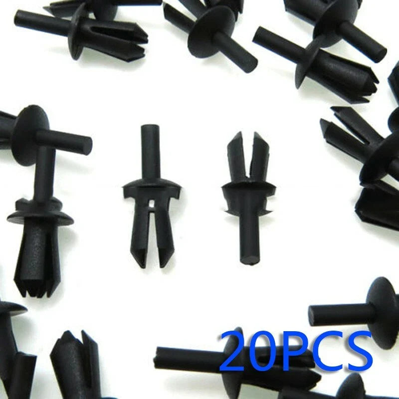 Car Fastener Clip 20x Bumper Fender Trim Rivet Accessories for DURABLE