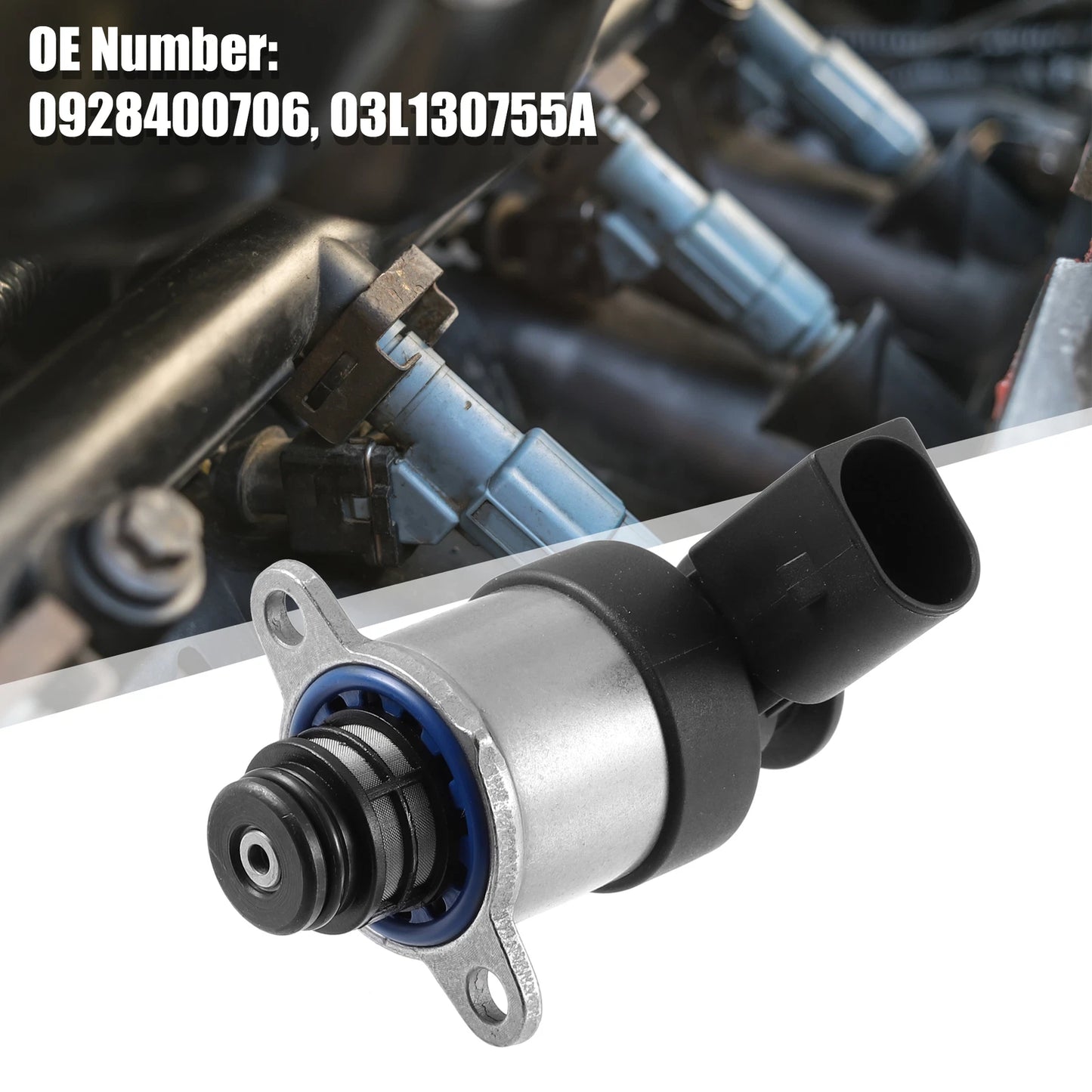 Fuel Injector Pressure Valve 03L130755A for Audi A4 A5 (2008–2017) 2.0L TDI