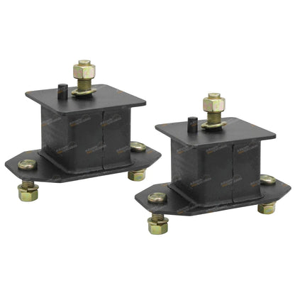 2 x Rear Transmission Mounts for Coaster BB50R HZB50R 1HZ 15B-FTE (1993–2006)