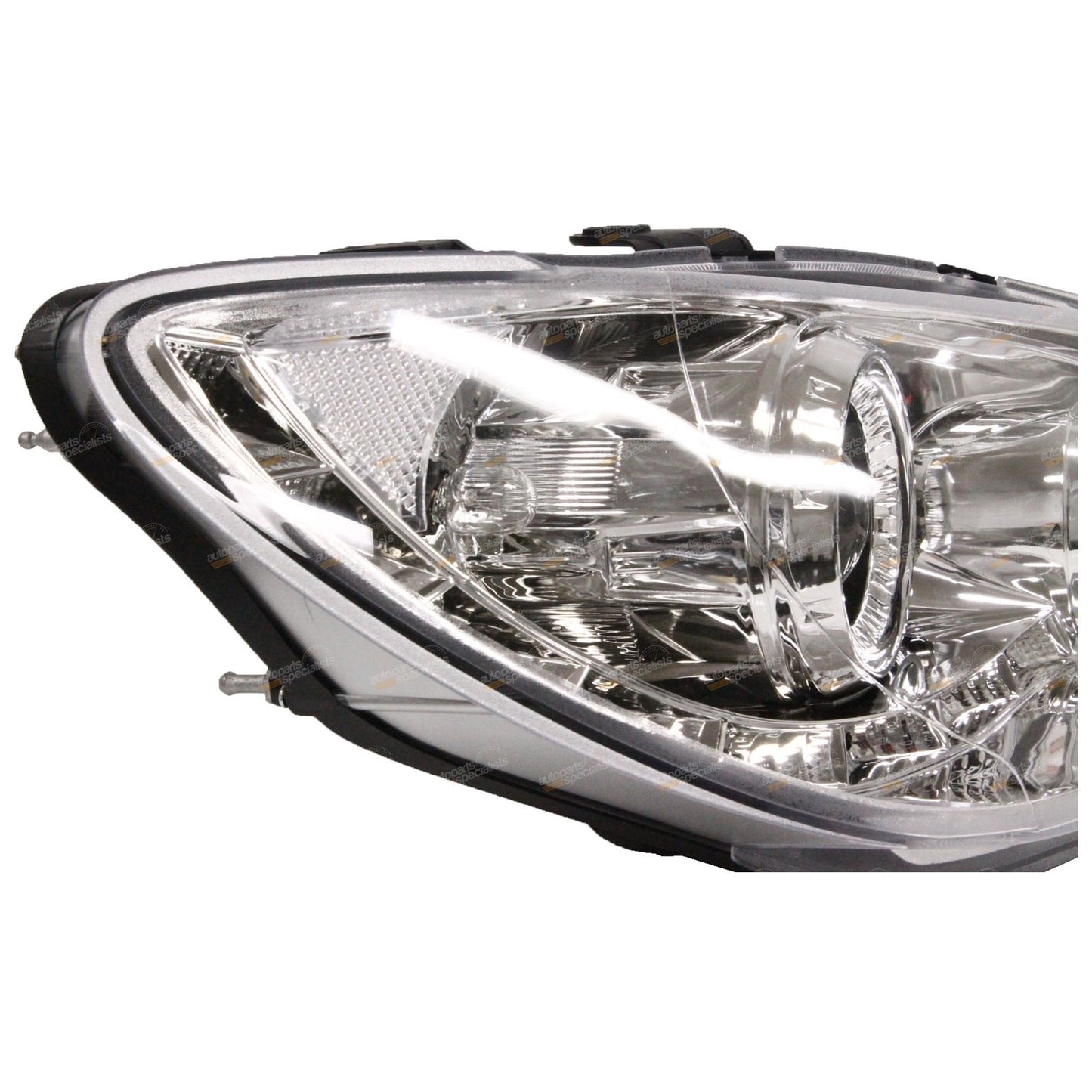 Set of 2 Chrome LED Projector Headlights for Subaru Impreza (2005–2007)