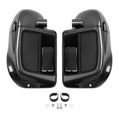 Carbon Fiber Lower Vented Fairing Glove Box for Harley Electra Glide (2014-2024)