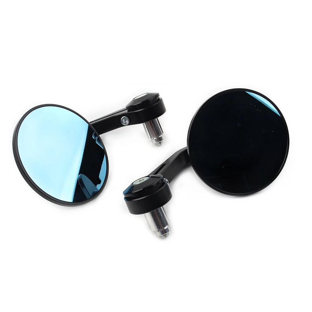 Set of 4 Blue Tire Valve Stem Dust Caps for Universal Fit (Car Accessories)