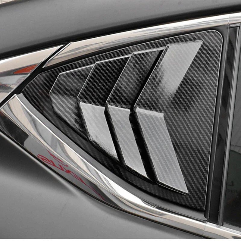 Carbon Fiber Side Window Louver Trim Cover 200t 250 for Lexus IS300 (2013-2019)