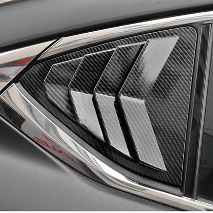 Carbon Fiber Side Window Louver Trim Cover 200t 250 for Lexus IS300 (2013-2019)